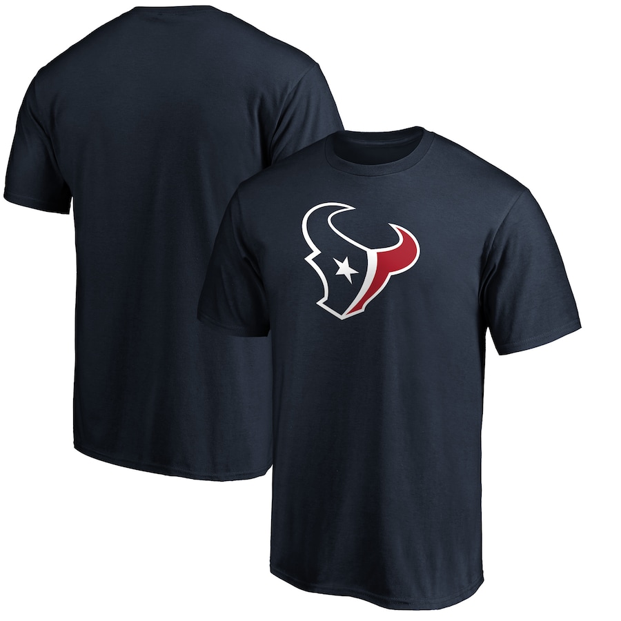 Houston Texans Navy Primary Logo Team T-Shirt - Man