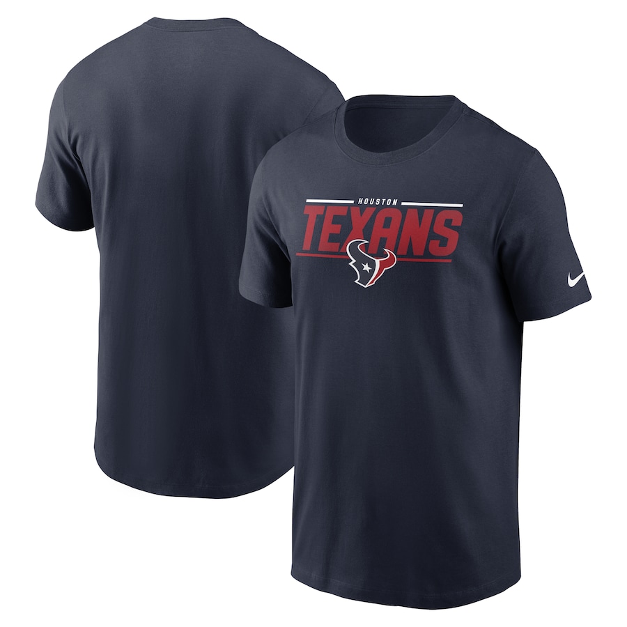 Houston Texans Football Navy Muscle T-Shirt - Man