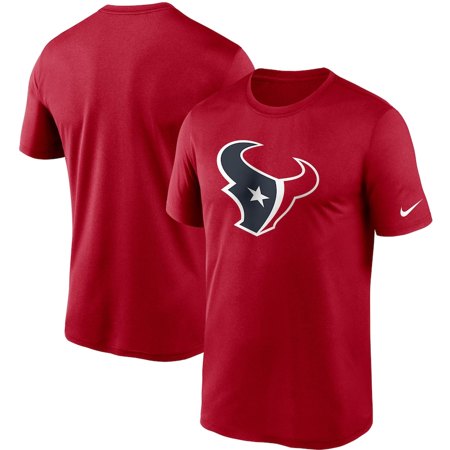 Houston Texans Football Red Logo Essential Legend Performance T-Shirt - Man Houston Texans Football Red Logo Essential Legend Performance T-Shirt - Man