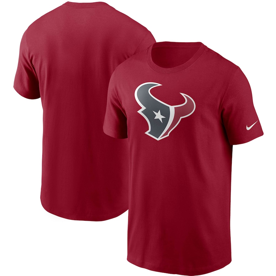 Houston Texans Football Red Primary Logo T-Shirt - Man