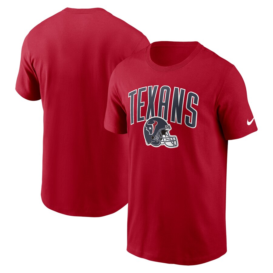 Houston Texans Football Red Team Athletic T-Shirt - Man