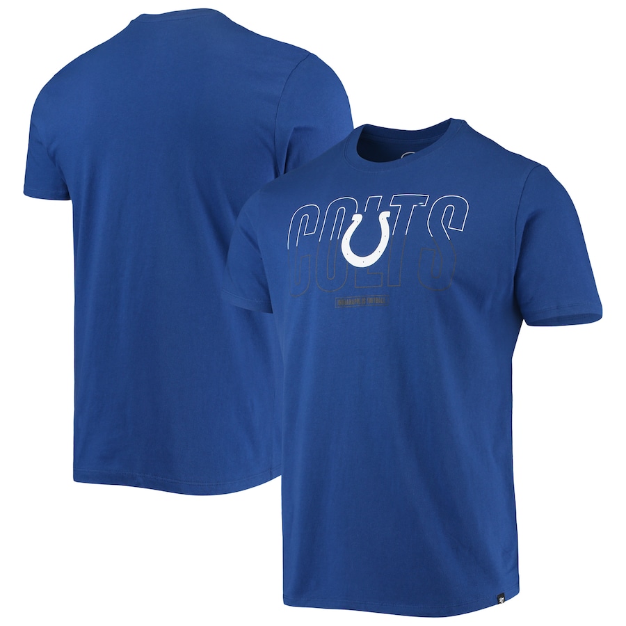 Indianapolis Colts '47 Royal Split Squad Super Rival Team T-Shirt - Man