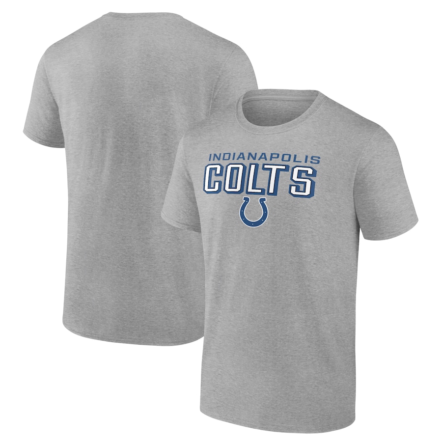 Indianapolis Colts Heather Gray Swagger T-Shirt - Man Indianapolis Colts Heather Gray Swagger T-Shirt - Man