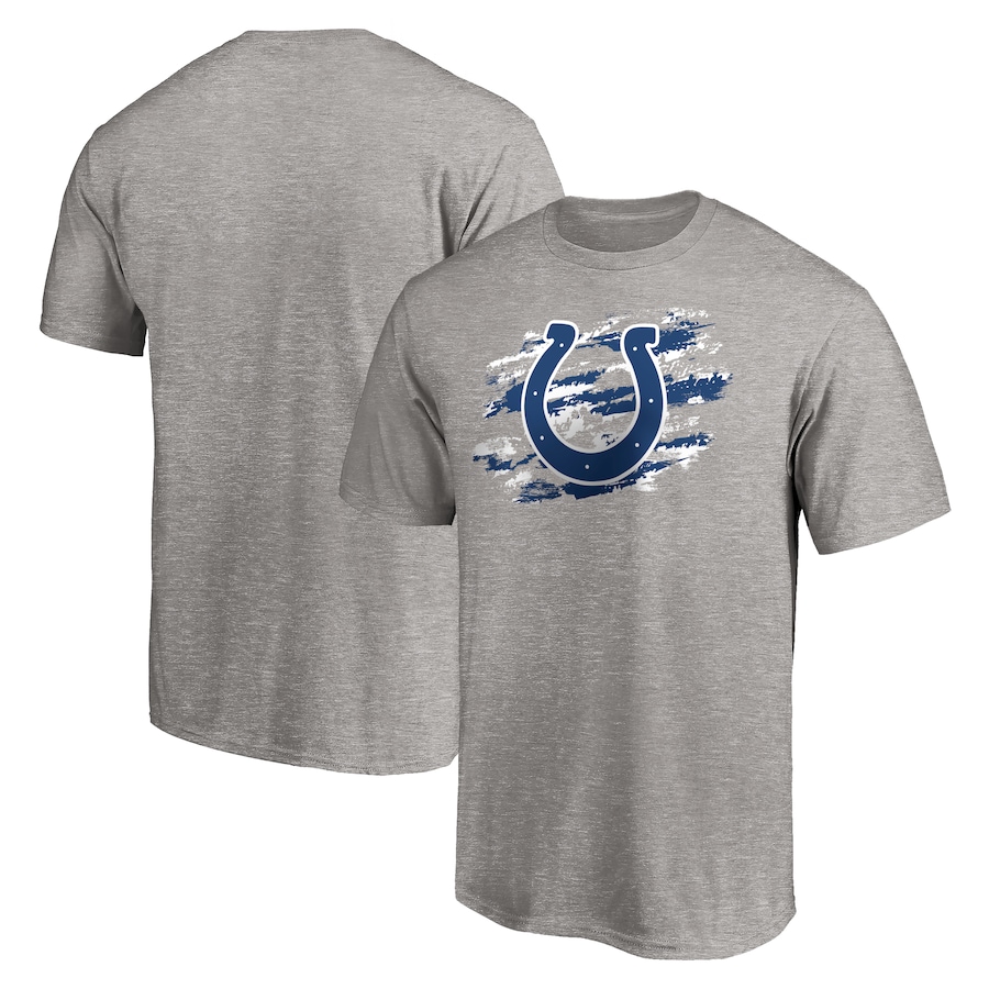 Indianapolis Colts Heather Gray True Color T-Shirt - Man Indianapolis Colts Heather Gray True Color T-Shirt - Man