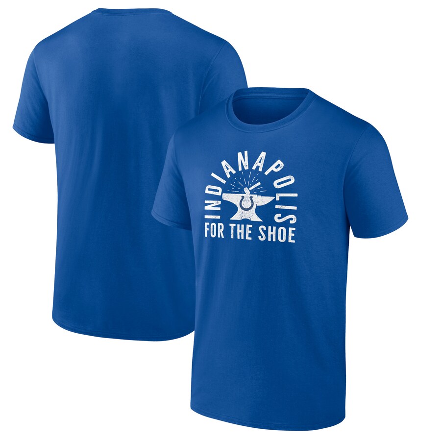 Indianapolis Colts Royal Route Runner T-Shirt - Man Indianapolis Colts Royal Route Runner T-Shirt - Man