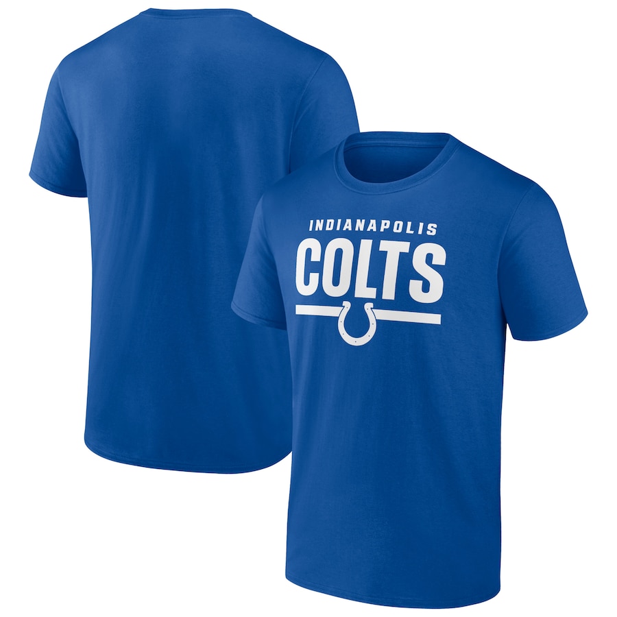 Indianapolis Colts Royal Speed & Agility T-Shirt - Man Indianapolis Colts Royal Speed & Agility T-Shirt - Man