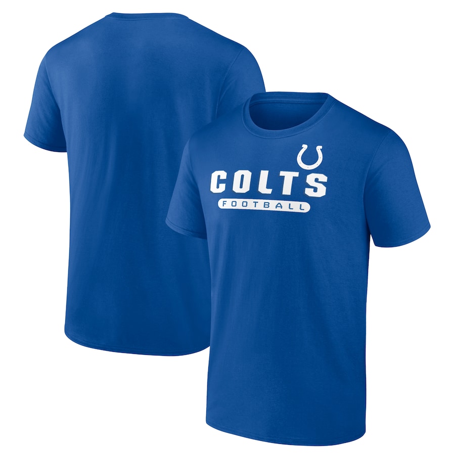 Indianapolis Colts Royal Spirit T-Shirt - Man Indianapolis Colts Royal Spirit T-Shirt - Man