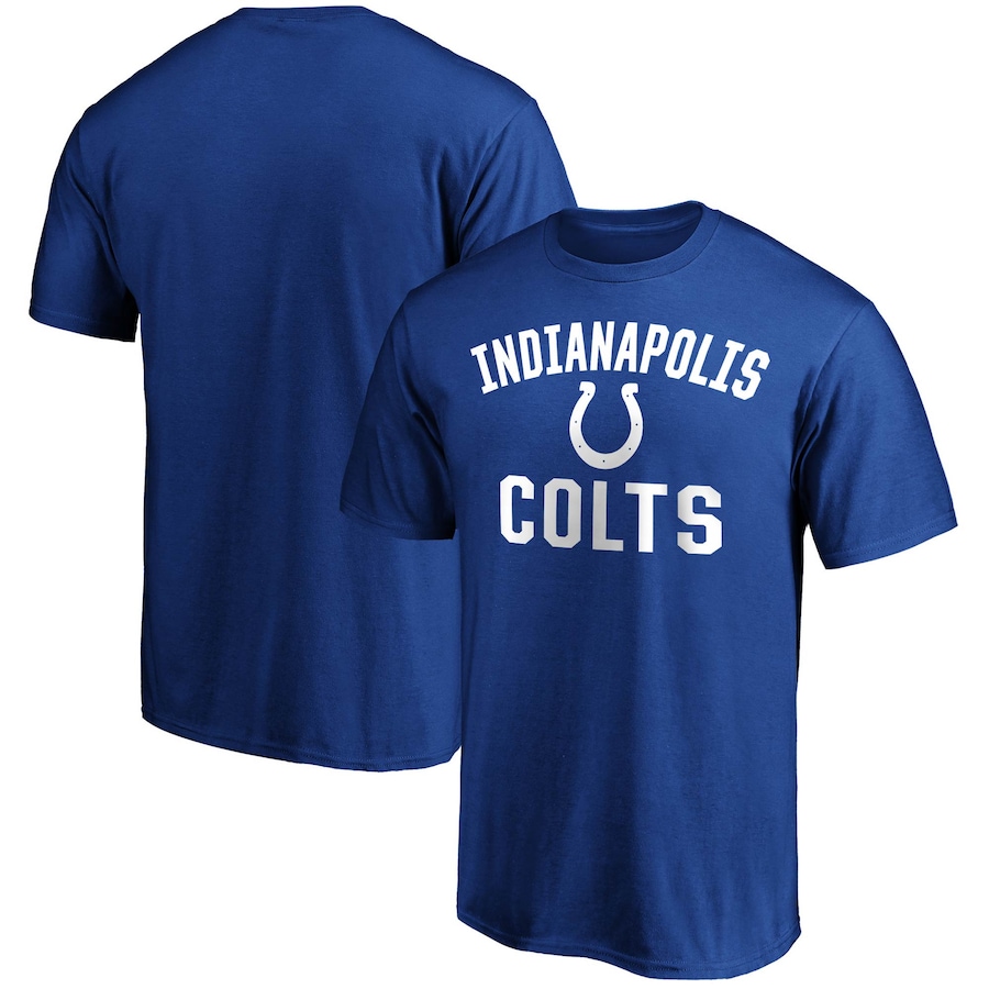 Indianapolis Colts Royal Victory Arch T-Shirt - Man Indianapolis Colts Royal Victory Arch T-Shirt - Man