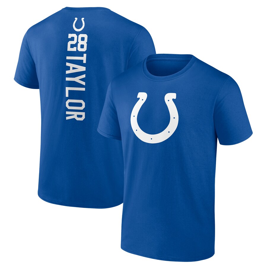 Indianapolis Colts Jonathan Taylor Royal Playmaker T-Shirt - Man