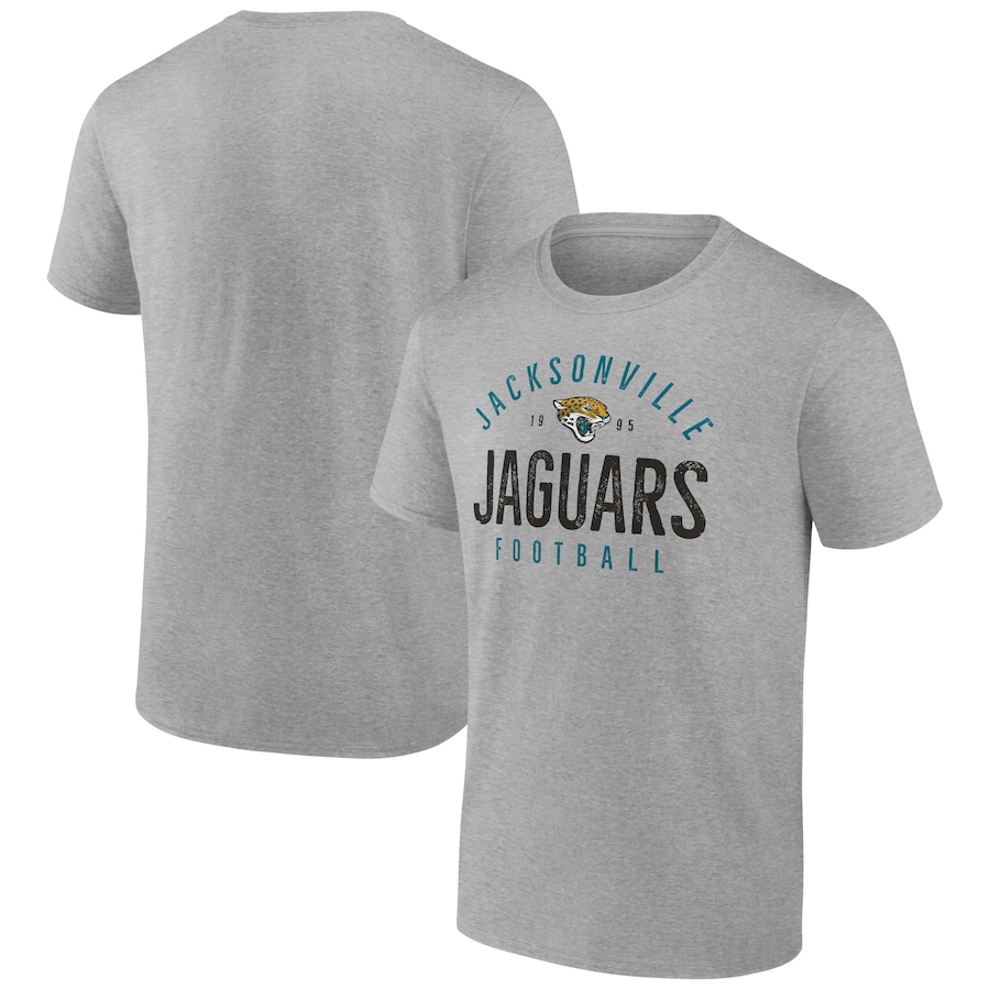 Jacksonville Jaguars Heather Gray Legacy T-Shirt - Man Jacksonville Jaguars Heather Gray Legacy T-Shirt - Man