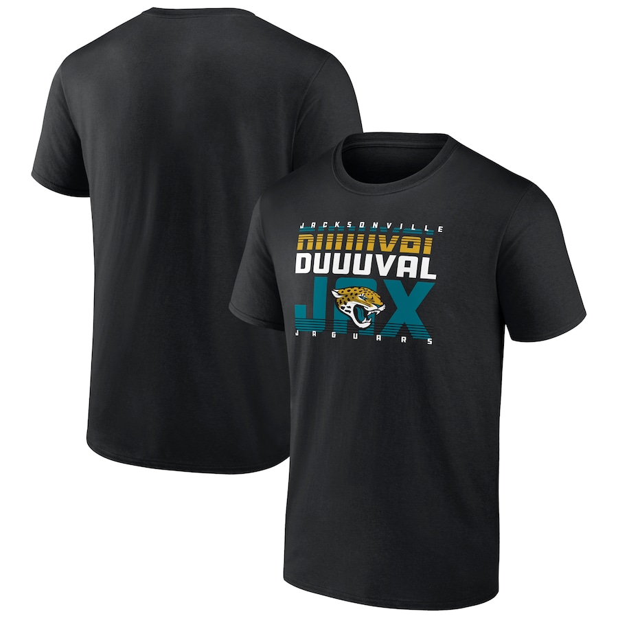 Jacksonville Jaguars Black Hometown Collection Prime Time T-Shirt - Man