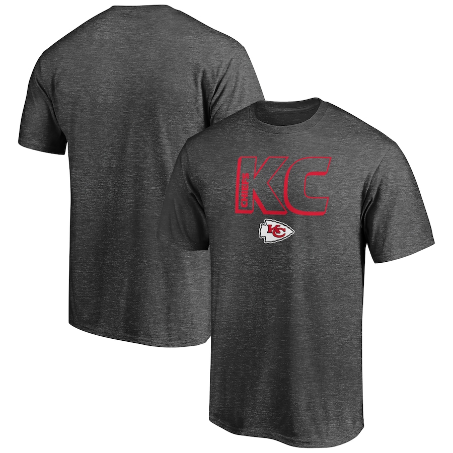 Kansas City Chiefs Charcoal Must Win T-Shirt - Man Kansas City Chiefs Charcoal Must Win T-Shirt - Man