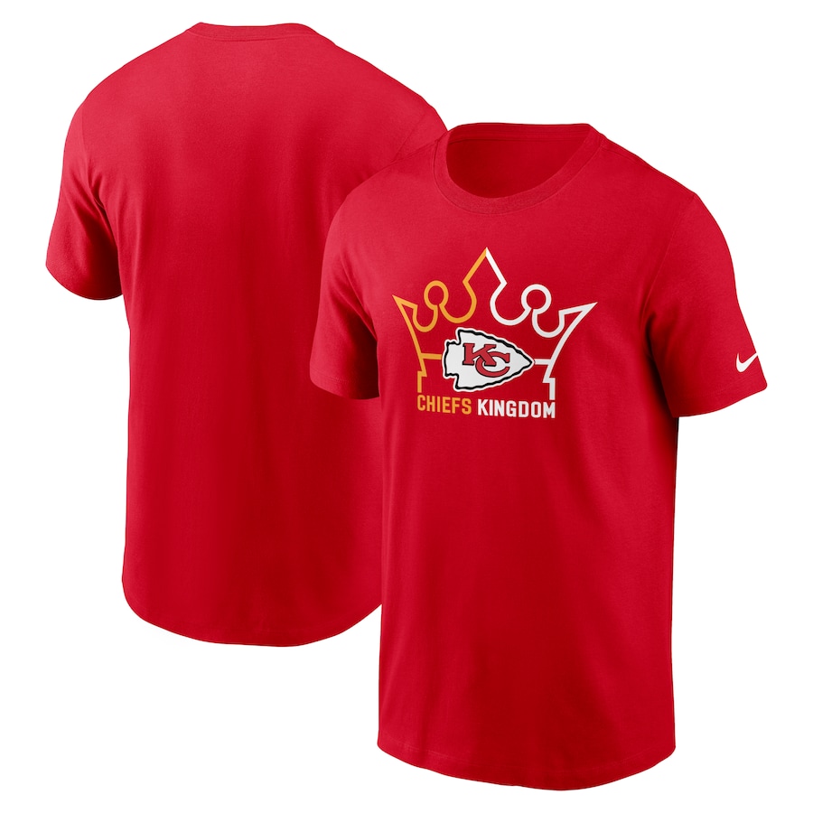 Kansas City Chiefs Football Red Essential Local Phrase T-Shirt - Man Kansas City Chiefs Football Red Essential Local Phrase T-Shirt - Man