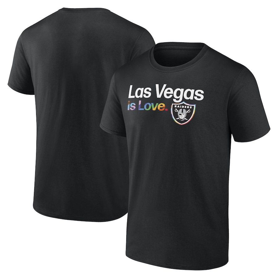 Las Vegas Raiders Black City Pride Team T-Shirt - Man