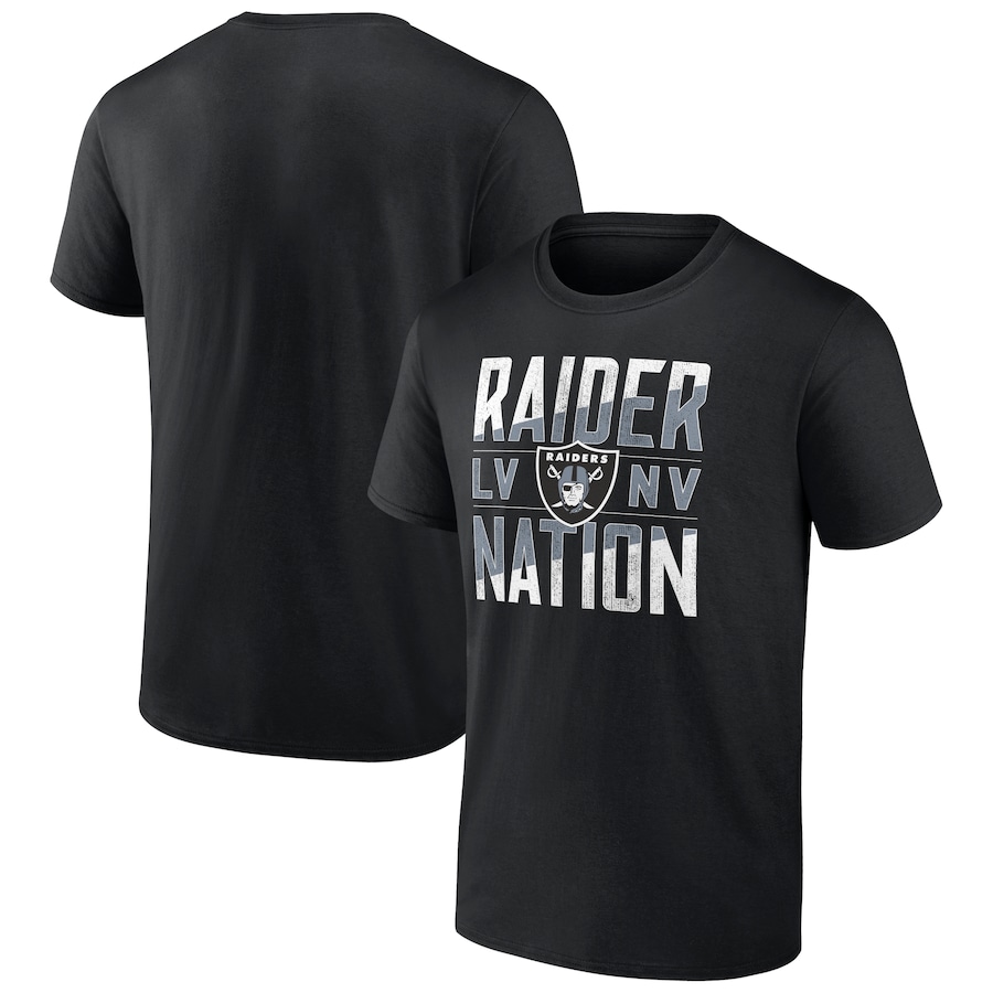 Las Vegas Raiders Black Hometown Collection Prime Time T-Shirt - Man