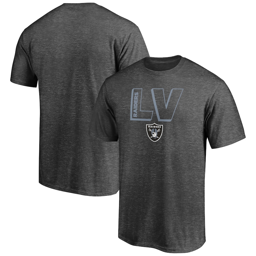 Las Vegas Raiders Charcoal Must Win T-Shirt - Man Las Vegas Raiders Charcoal Must Win T-Shirt - Man