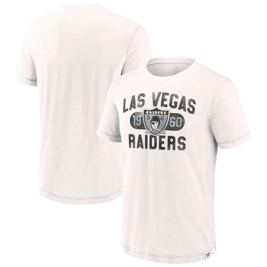 Las Vegas Raiders White Team Act Fast T-Shirt - Man