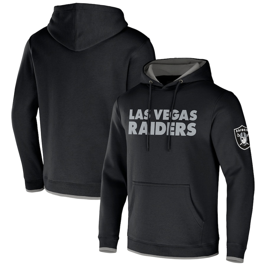 Las Vegas Raiders NFL x Darius Rucker Collection by USASportsStoreBlack Pullover Hoodie - Man