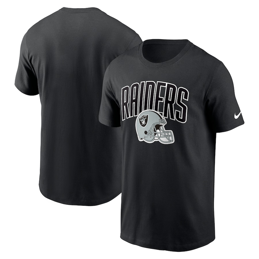 Las Vegas Raiders Football Black Team Athletic T-Shirt - Man Las Vegas Raiders Football Black Team Athletic T-Shirt - Man