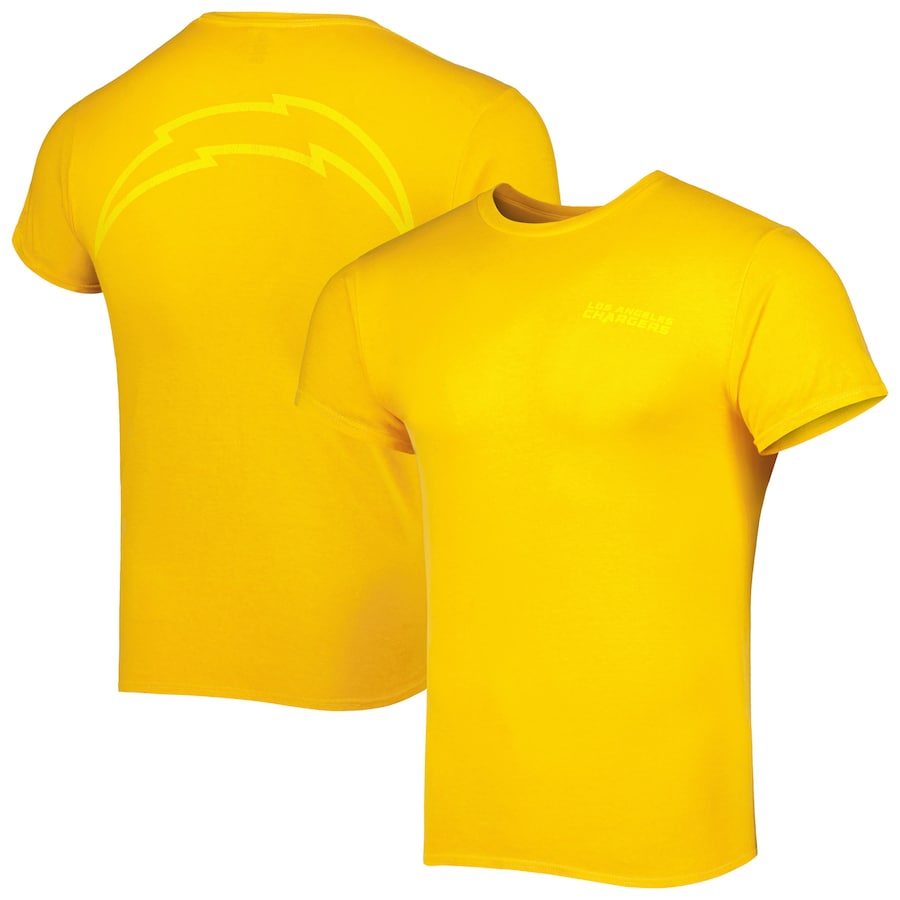 Los Angeles Chargers '47 Gold Fast Track Tonal Highlight T-Shirt - Man