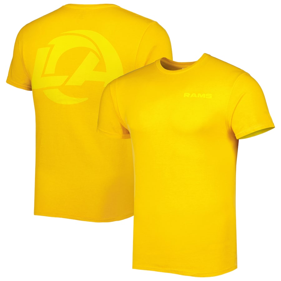Los Angeles Rams '47 Gold Fast Track Tonal Highlight T-Shirt - Man Los Angeles Rams '47 Gold Fast Track Tonal Highlight T-Shirt - Man