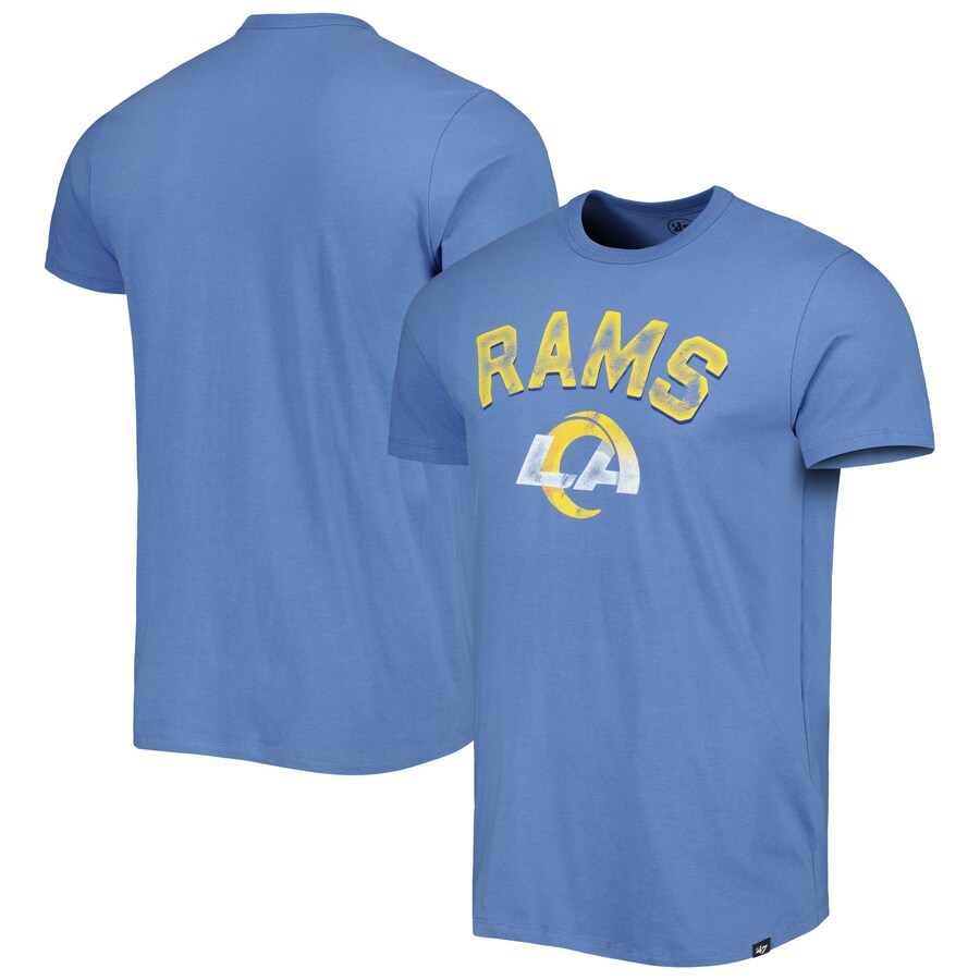 Los Angeles Rams '47 Royal All Arch Franklin T-Shirt - Man Los Angeles Rams '47 Royal All Arch Franklin T-Shirt - Man