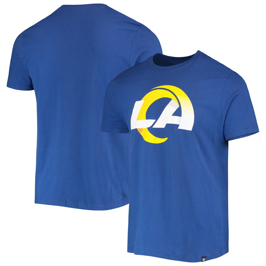 Los Angeles Rams '47 Royal Imprint Super Rival T-Shirt - Man