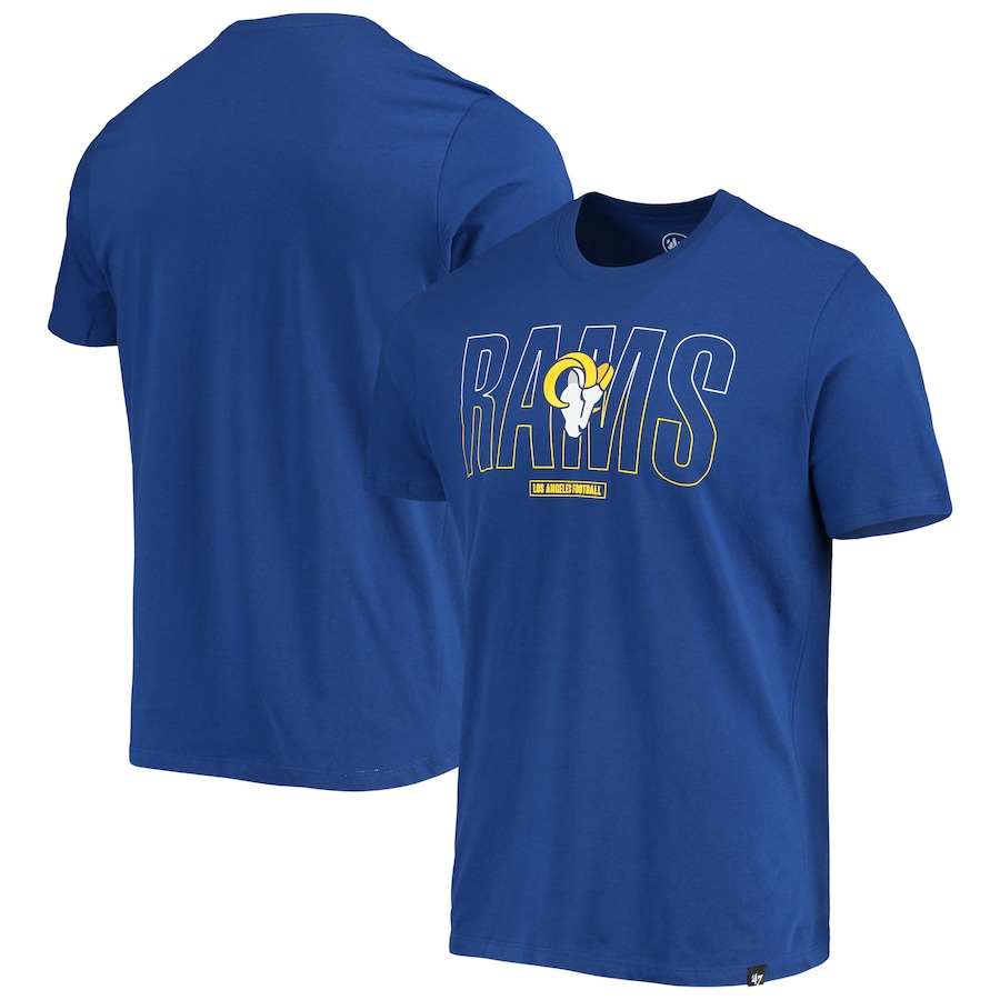 Los Angeles Rams '47 Royal Split Squad Super Rival Team T-Shirt - Man