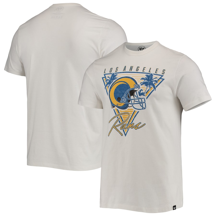 Los Angeles Rams '47 White Team Franklin T-Shirt - Man