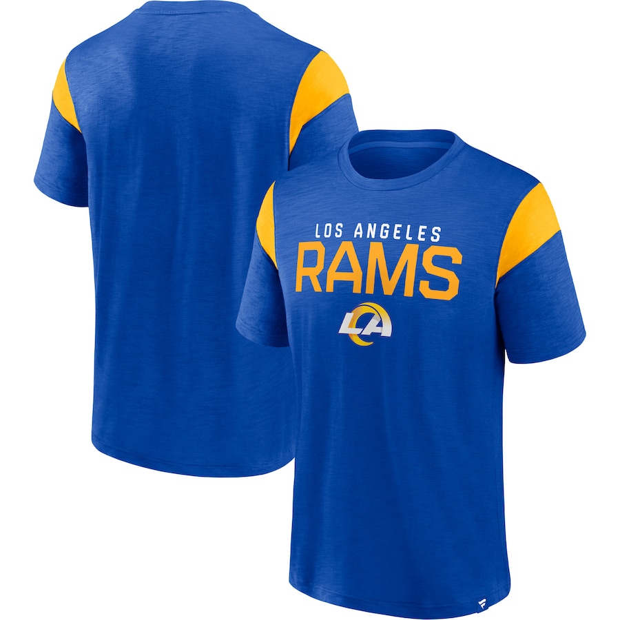 Los Angeles Rams Royal/Gold Home Stretch Team T-Shirt - Man