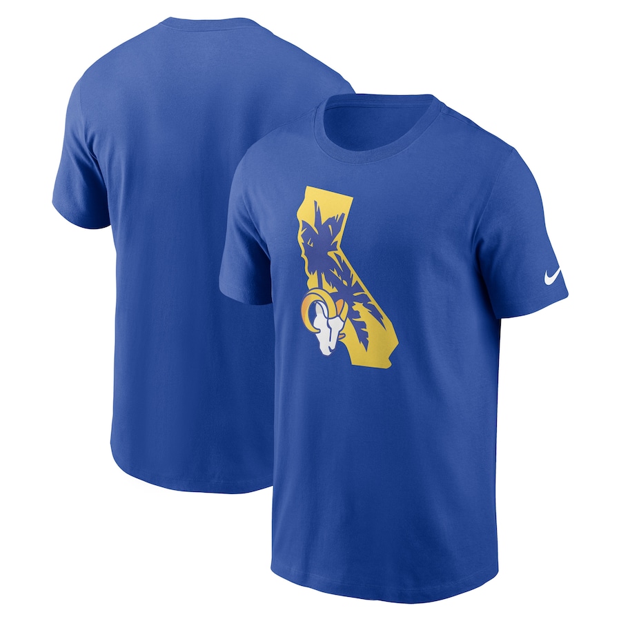 Los Angeles Rams Football Royal Local Essential T-Shirt - Man Los Angeles Rams Football Royal Local Essential T-Shirt - Man