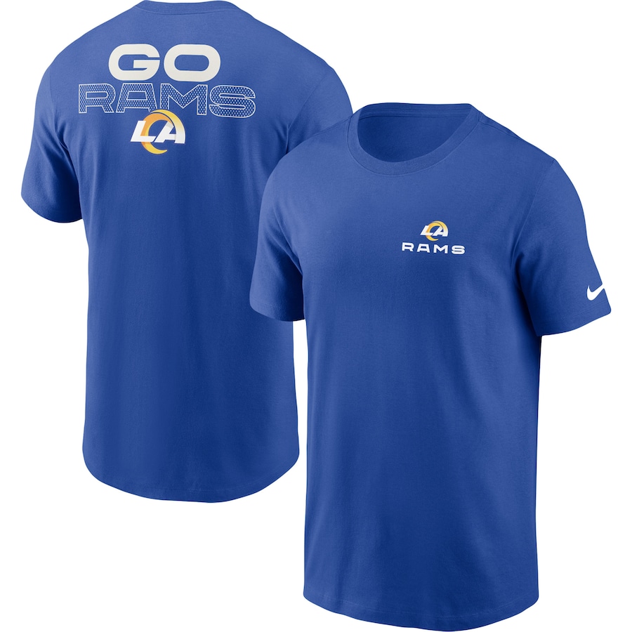 Los Angeles Rams Football Royal Local Phrase T-Shirt - Man Los Angeles Rams Football Royal Local Phrase T-Shirt - Man