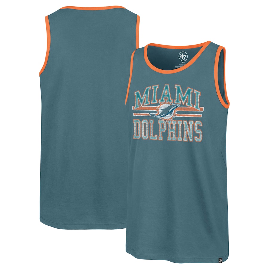 Miami Dolphins '47 Aqua Winger Franklin Tank Top - Man