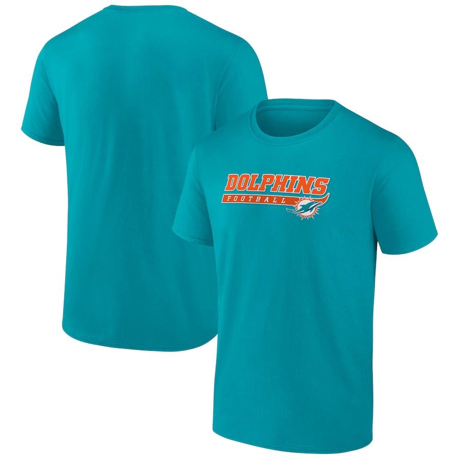 Miami Dolphins Aqua Take The Lead T-Shirt - Man