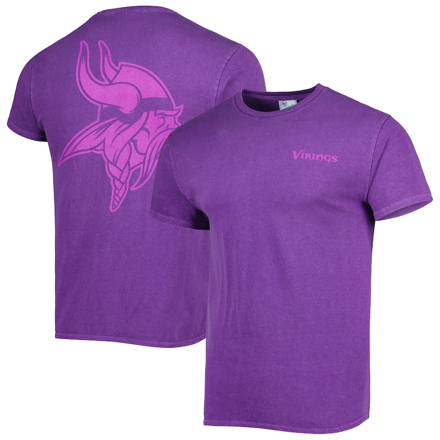 Minnesota Vikings '47 Purple Fast Track Tonal Highlight T-Shirt - Man