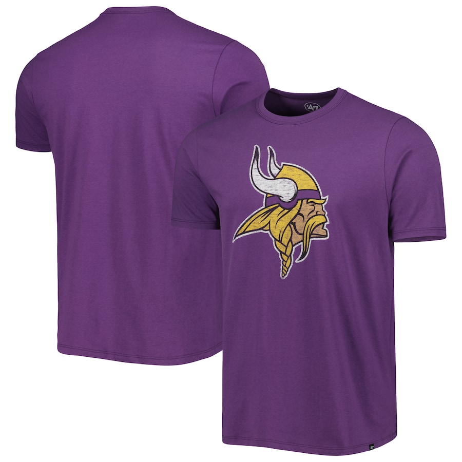 Minnesota Vikings '47 Purple Premier Franklin T-Shirt - Man