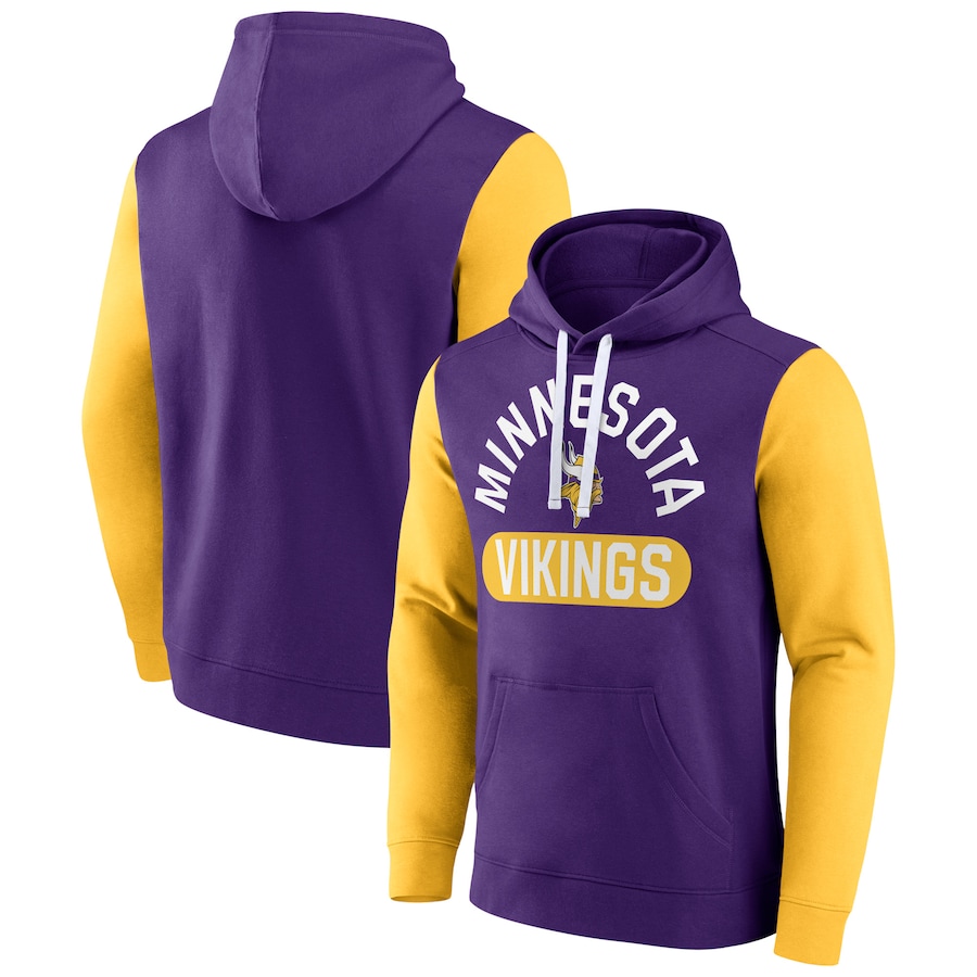 Minnesota Vikings Purple Extra Point Pullover Hoodie - Man