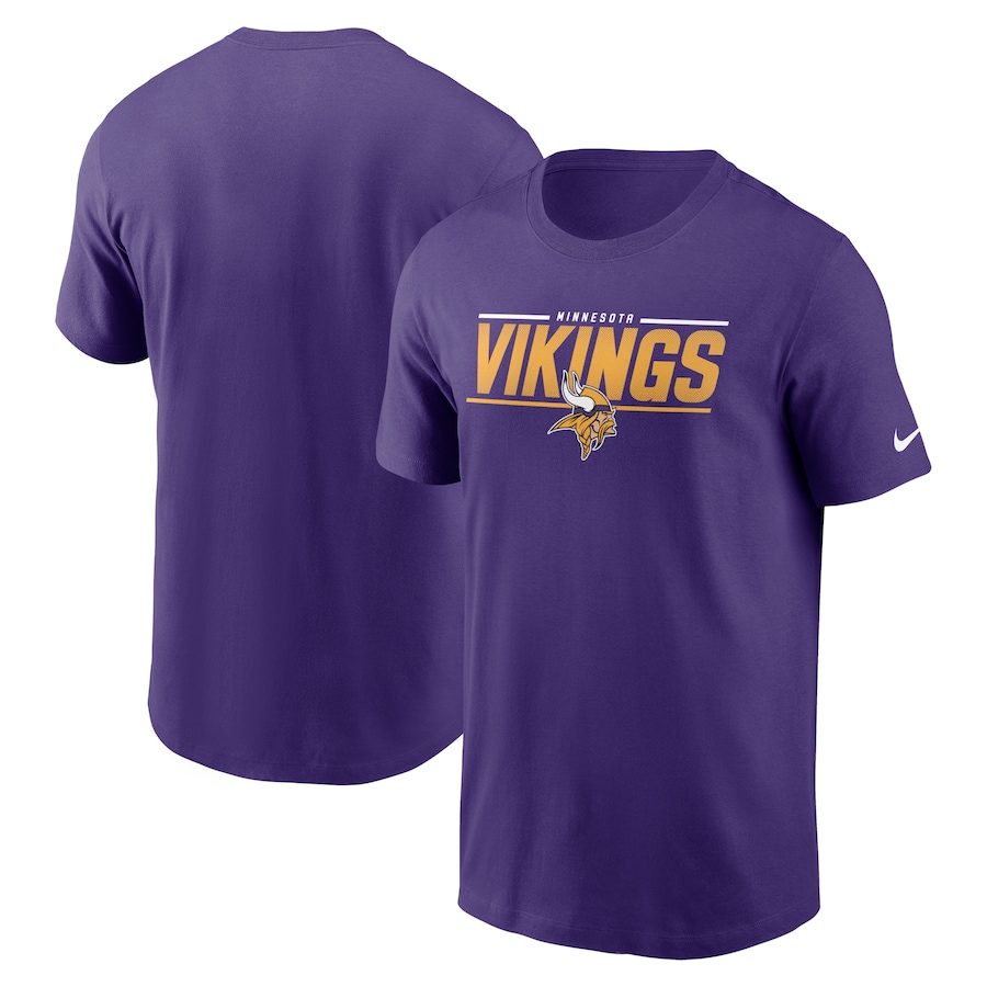 Minnesota Vikings Football Purple Muscle T-Shirt - Man Minnesota Vikings Football Purple Muscle T-Shirt - Man