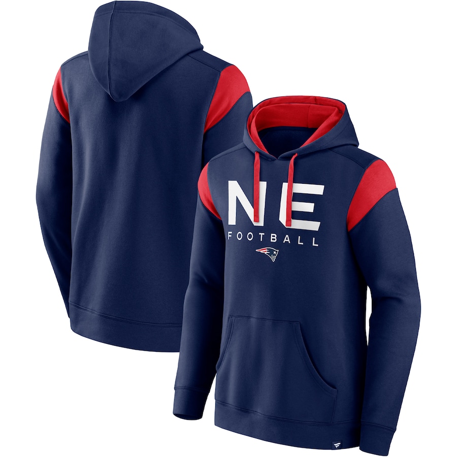 New England Patriots Navy Call The Shot Pullover Hoodie - Man