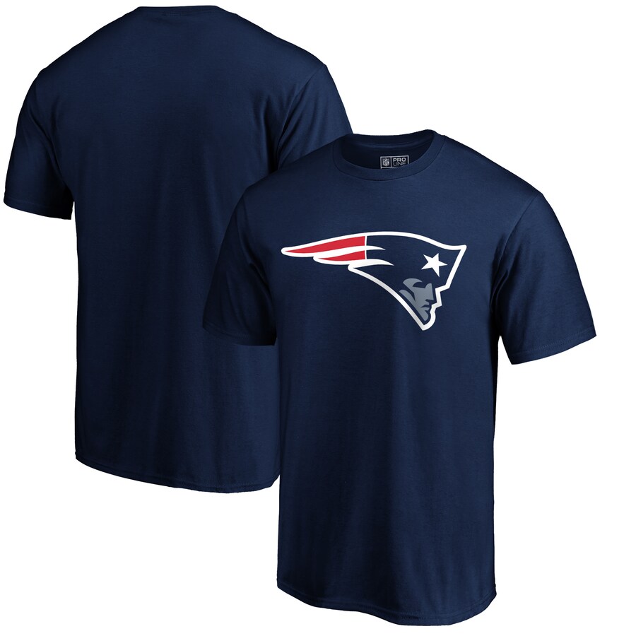 New England Patriots Navy Primary Logo T-Shirt - Man