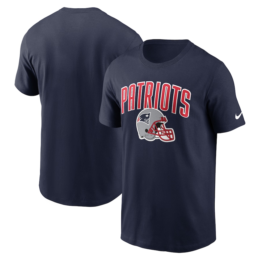 New England Patriots Football Navy Team Athletic T-Shirt - Man New England Patriots Football Navy Team Athletic T-Shirt - Man