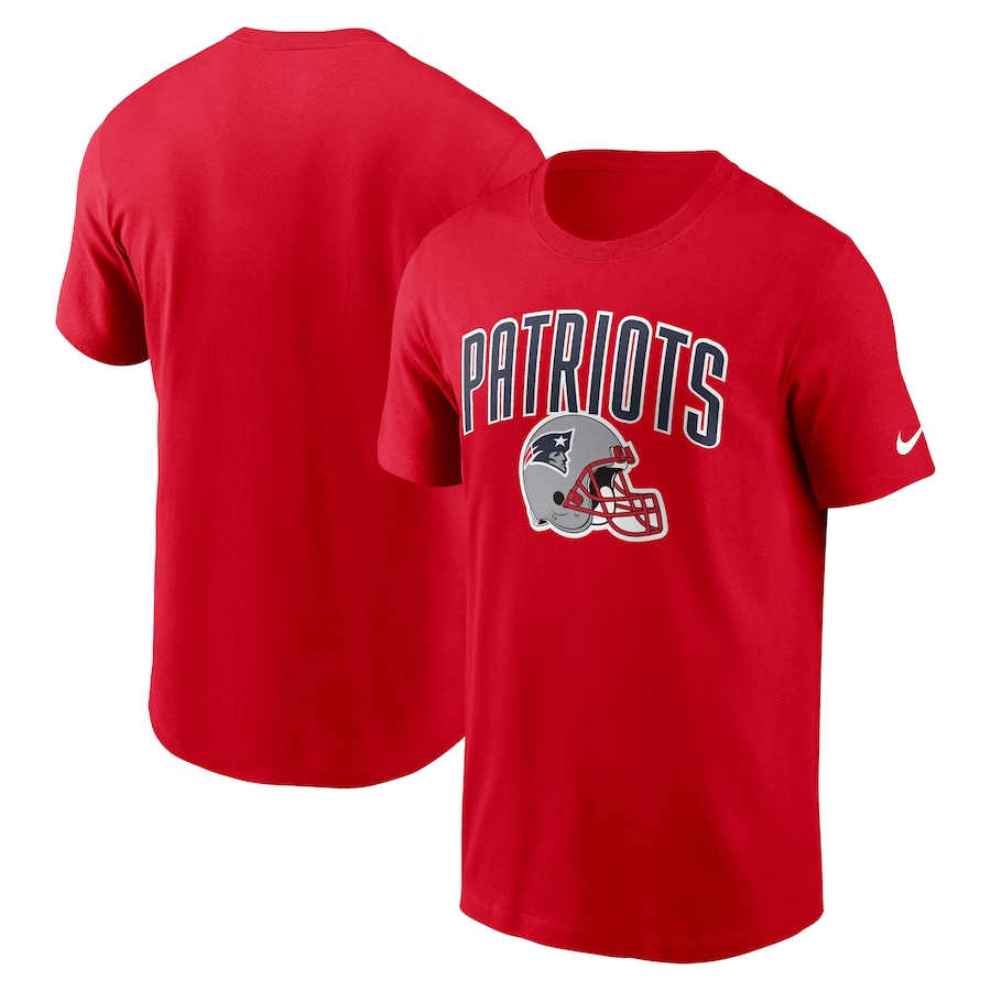 New England Patriots Football Red Team Athletic T-Shirt - Man New England Patriots Football Red Team Athletic T-Shirt - Man