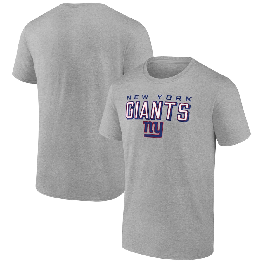 New York Giants Heather Gray Swagger T-Shirt - Man