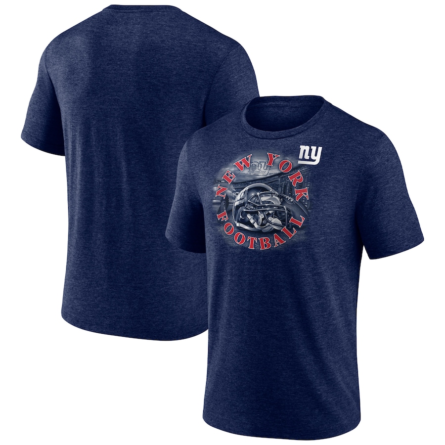New York Giants Heathered Navy Sporting Chance T-Shirt - Man