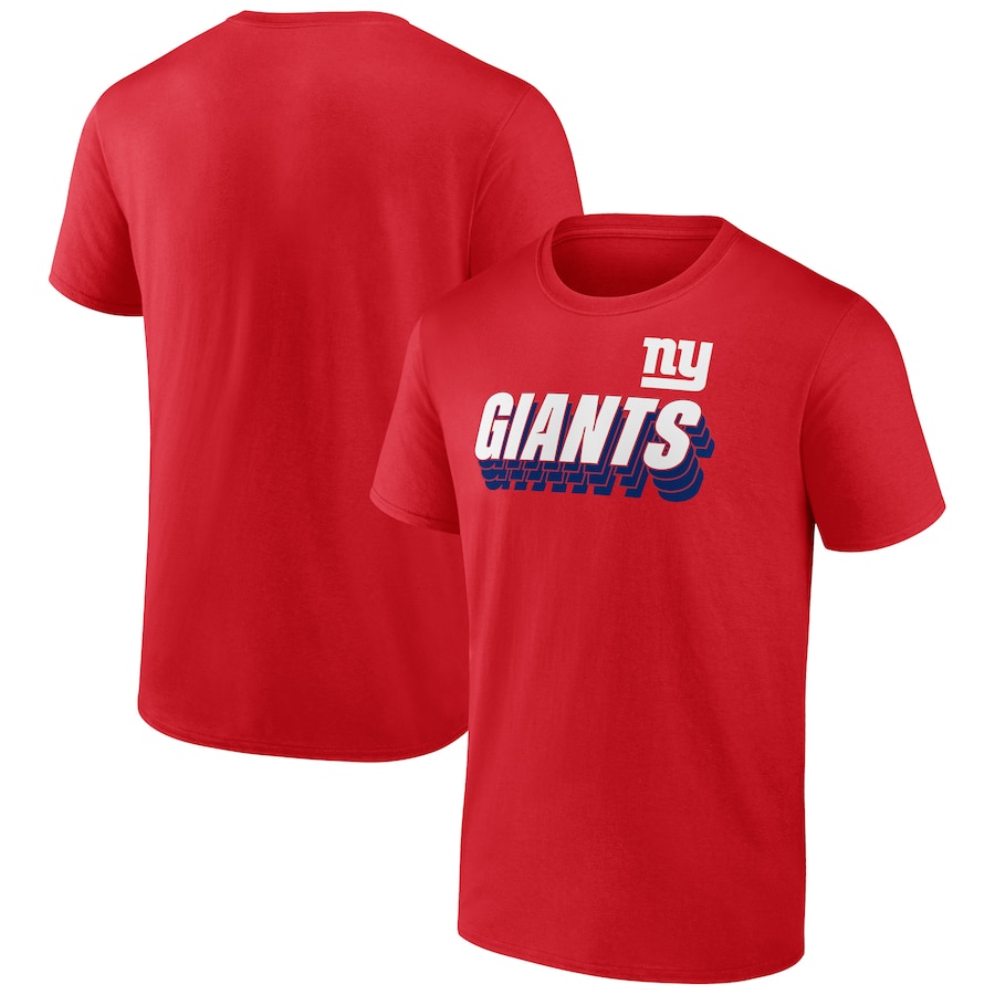 New York Giants Red Strike Back T-Shirt - Man
