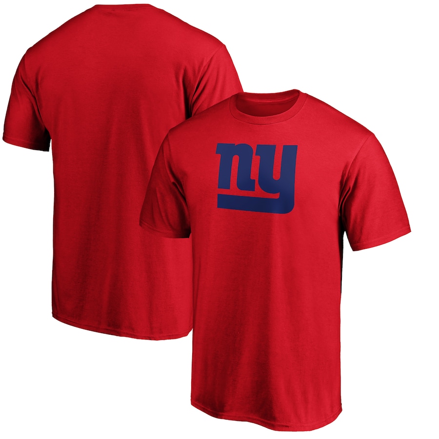 New York Giants Red Team Logo T-Shirt - Man New York Giants Red Team Logo T-Shirt - Man