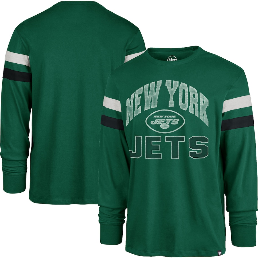 New York Jets '47 Green Irving Long Sleeve T-Shirt - Man