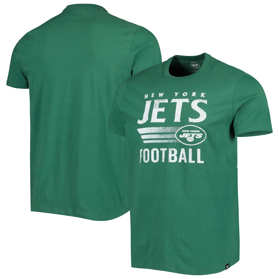 New York Jets '47 Green Wordmark Rider Franklin T-Shirt - Man