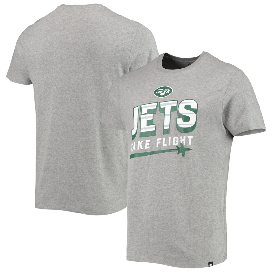 New York Jets '47 Heathered Gray Local T-Shirt - Man New York Jets '47 Heathered Gray Local T-Shirt - Man