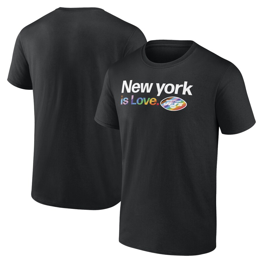 New York Jets Black City Pride Team T-Shirt - Man
